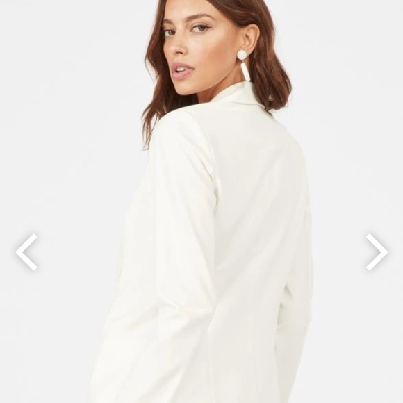 Cream JustFab Blazer - Picture 2 of 5